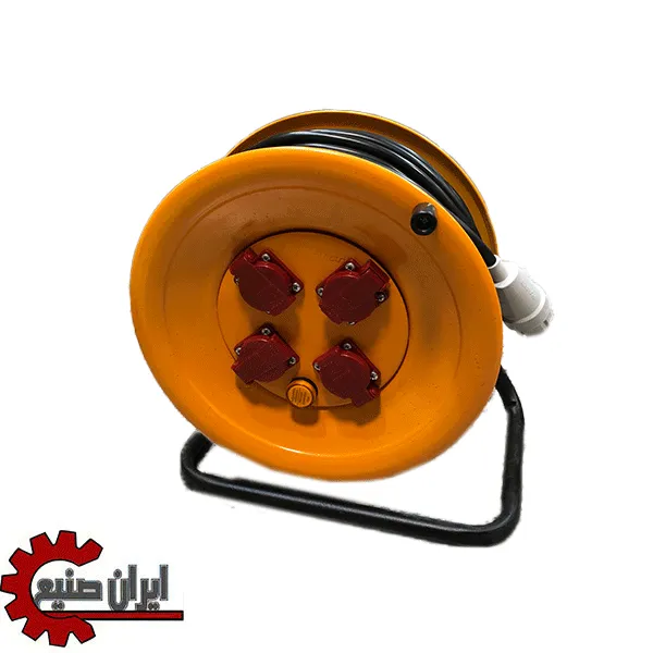 سیم سیار قرقره ای با کابل 2 در 2.5 – 50متری